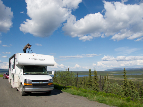 Siempre haciendo fotos, desde donde se puede