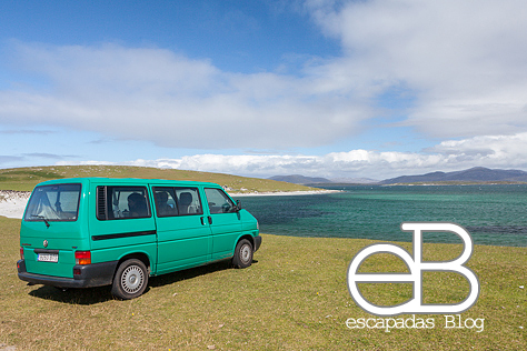 Durmiendo en las playas paradisiacas de las Islas Hébridas escocesas